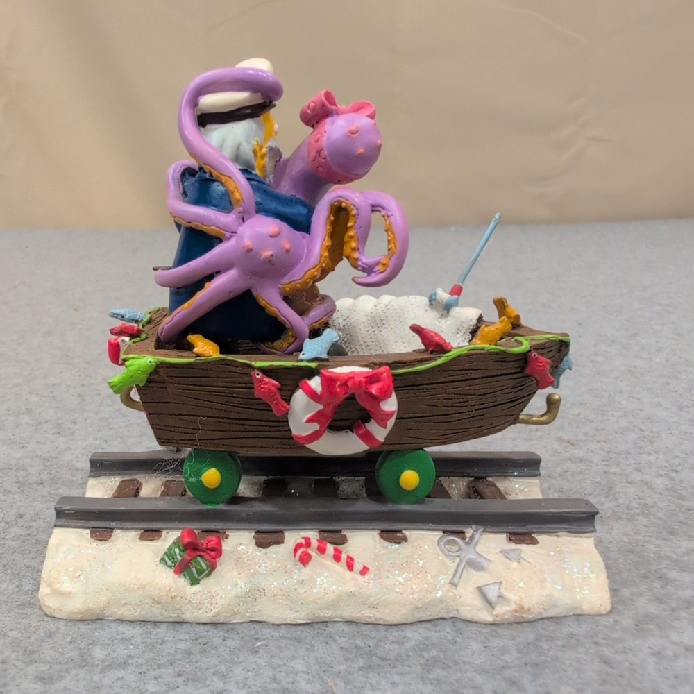 The Simpsons Christmas Express Holiday On the High Seas Sea Captain Sculpture - Picture 3 of 5